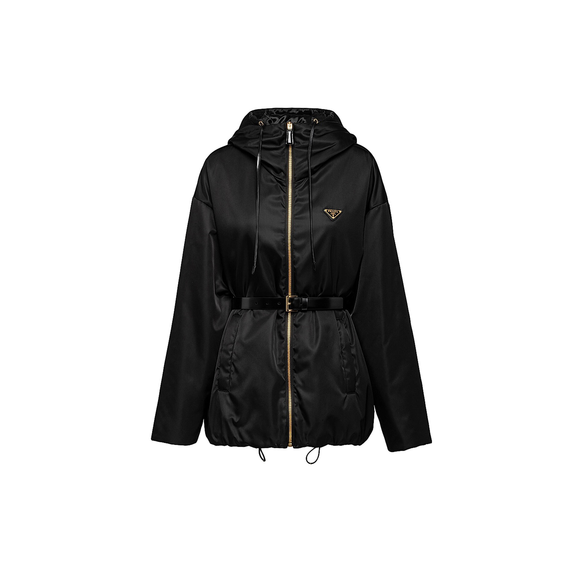 Pra*a black re-nylon jacket 29e097